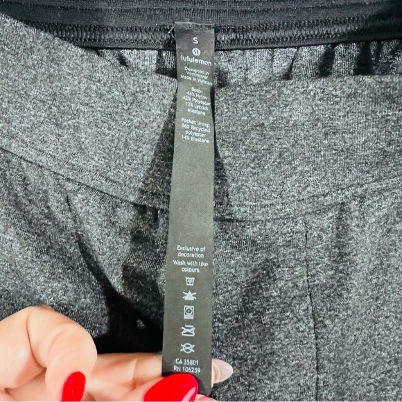 lululemon Men’s Discipline Pant in Heathered Black Size S - Picture 11 of 12